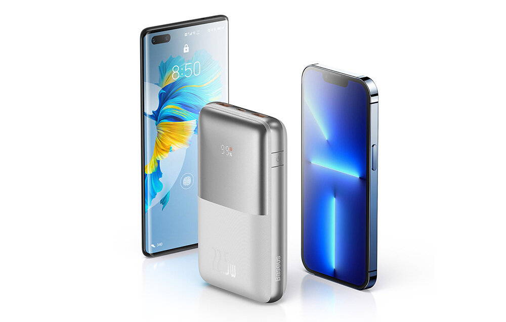 Powerbank BASEUS Bipow Pro 20000mAh wygoda ładowanie błyskawiczne ładowanie3 urządzenia akumulator lekka poręczna konstrukcja użytkownicy
