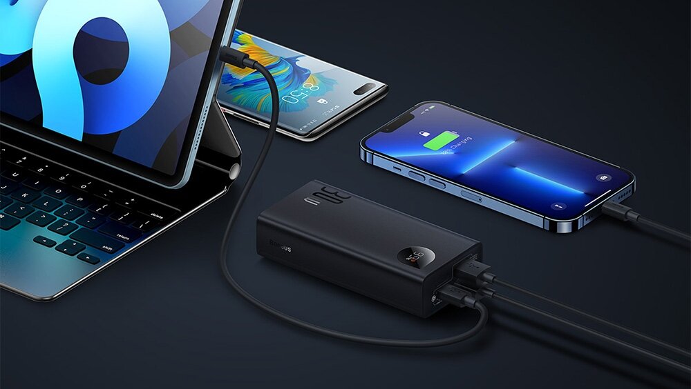 Powerbank BASEUS Adaman2 10000 mAh 30W ladowanie moc wydajnosc urzadzenia