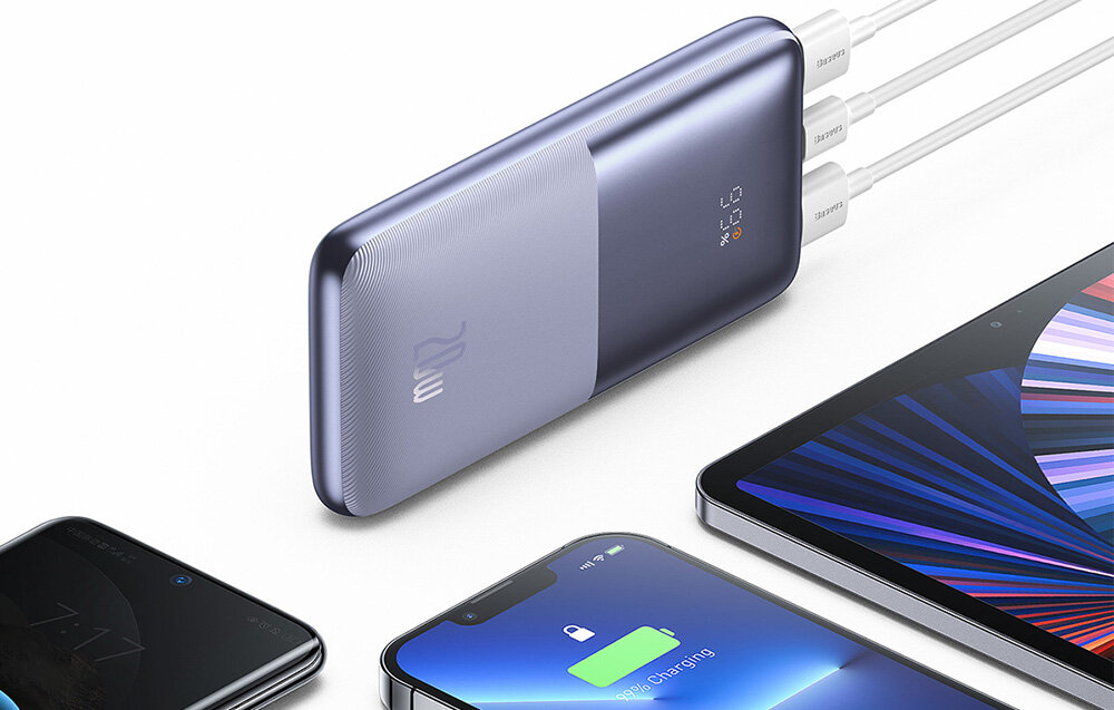 Powerbank BASEUS Bipow Pro 10000mAh  Urządzenia moc ładowanie wymiary bateria pojemność bezpieczeństwo lekkość wygoda