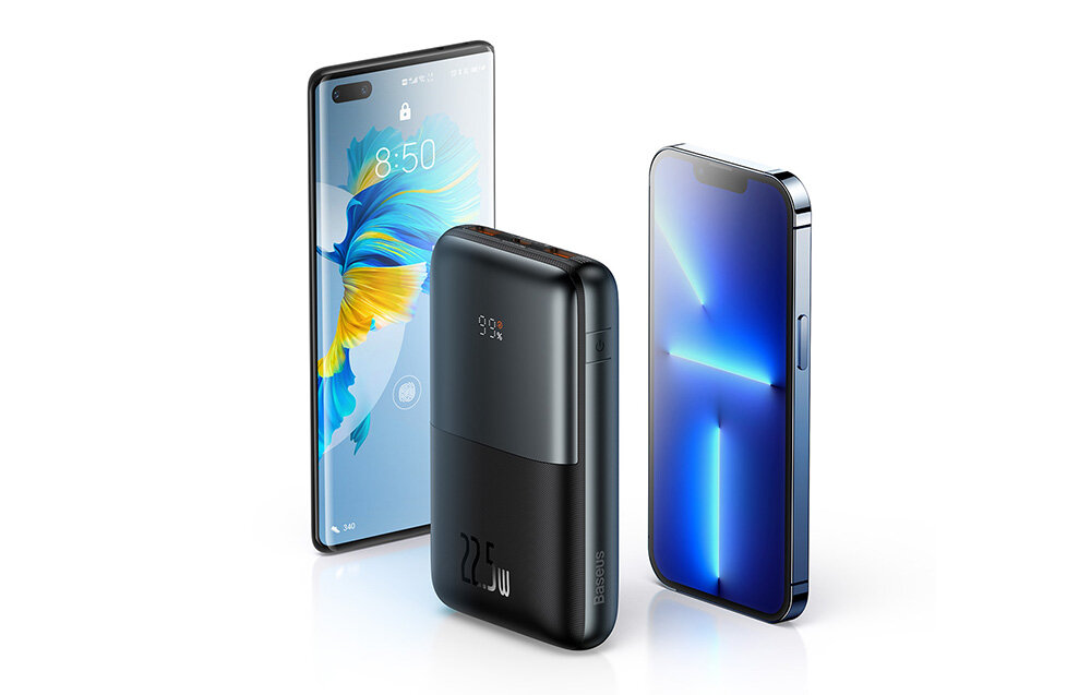 Powerbank BASEUS Bipow Pro 20000mAh wygoda ładowanie błyskawiczne ładowanie3 urządzenia akumulator lekka poręczna konstrukcja użytkownicy