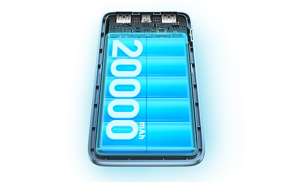 Powerbank BASEUS Bipow Pro 20000mAh wygoda ładowanie błyskawiczne ładowanie3 urządzenia akumulator lekka poręczna konstrukcja użytkownicy