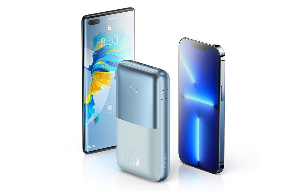 Powerbank BASEUS Bipow Pro 20000mAh wygoda ładowanie błyskawiczne ładowanie3 urządzenia akumulator lekka poręczna konstrukcja użytkownicy