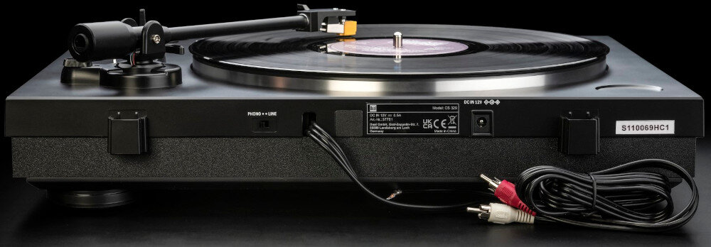 Gramofon DUAL CS 329 - funkcje