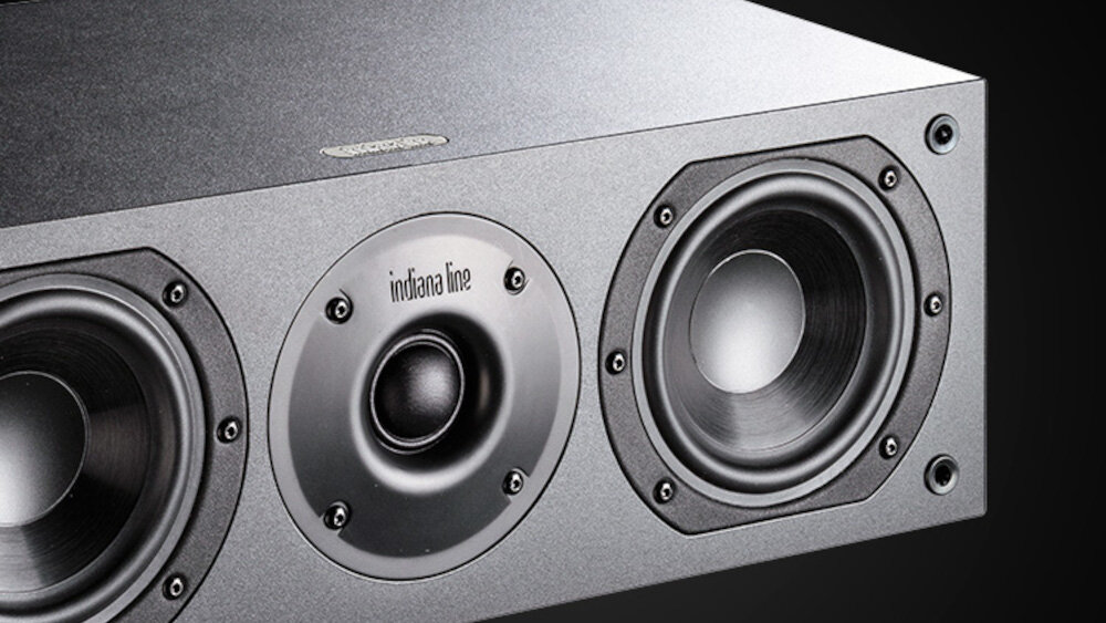 Głośnik centralny INDIANA LINE Nota 740  - komora tłumiąca