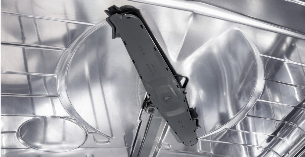 ZMYWARKA HISENSE HV662C60 trzy strefy mycia dodatkowe ramiona natryskowe zasięg zraszanie wodą skuteczne mycie czyszczenie