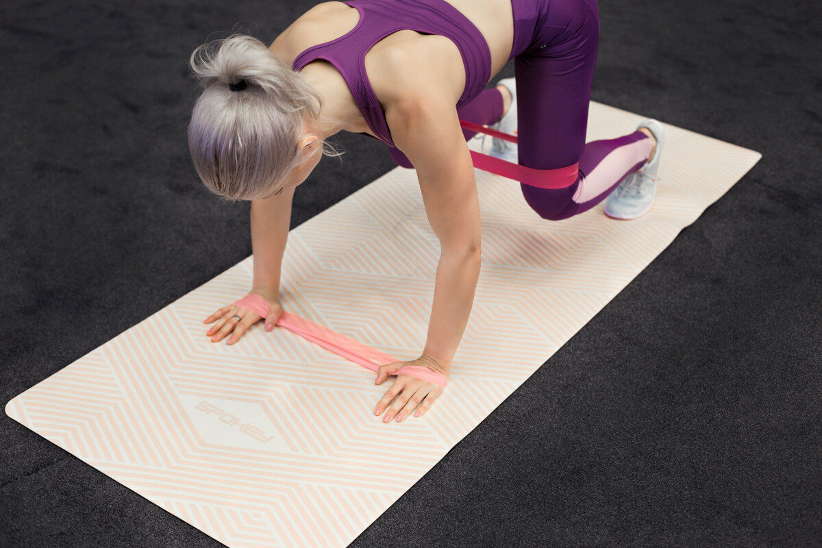 Zestaw gum do ćwiczeń SPOKEY Artio urozmaicenie rozciąganie ćwiczenia