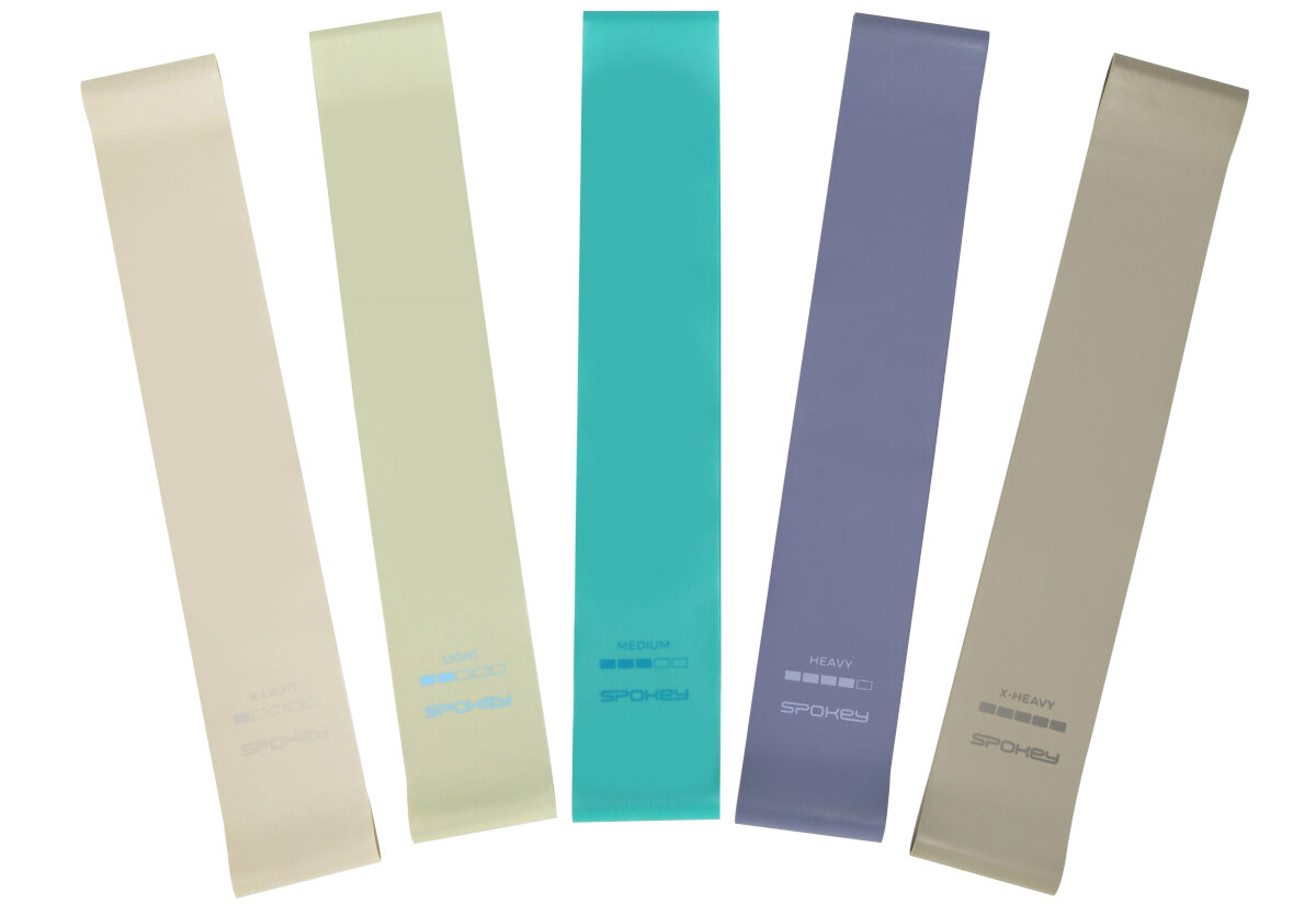 Zestaw gum do ćwiczeń SPOKEY Artio wytrzymałość wykonanie materiał