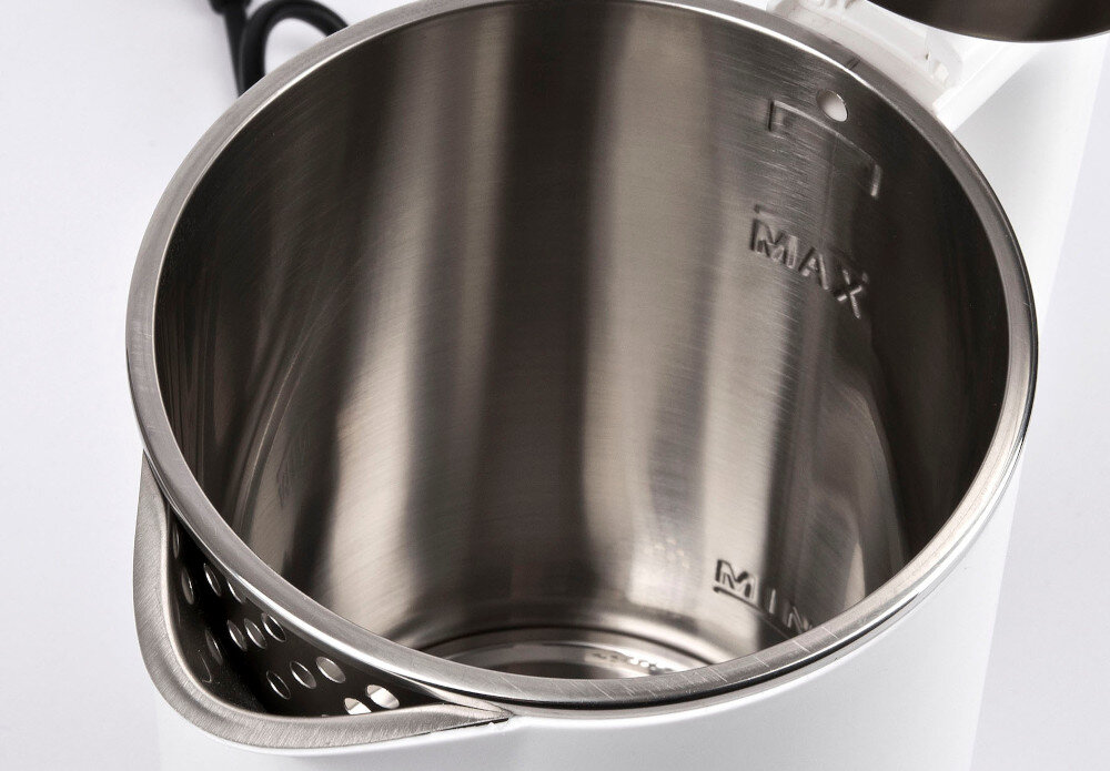 Czajnik G3FERRARI G10158 łatwość użycia Trwałość Ukryty element grzewczy wykonanie ze stali nierdzewnej czyszczenie Solidna konstrukcja