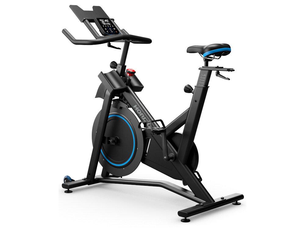 Rower spinningowy HORIZON FITNESS Indoor Cycle 7.0 IC-22 zaprojektowany z dbałością o najmniejszy szczegół szybciej spalisz zbędną tkankę tłuszczową poprawisz kondycję pobudzisz endorfiny regulacja siodełka w pionie w poziomie maksymalna waga użytkownika 136 kg