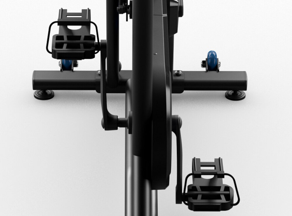 Rower spinningowy HORIZON FITNESS Indoor Cycle 7.0 IC-22 zatrzaskowe pedały stabilna pozycja stopy bezpieczeństwo wygodna jazda
