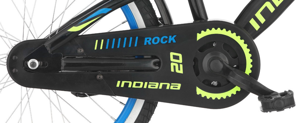 Rower dziecięcy INDIANA Rock Boy osłona łańcuch
