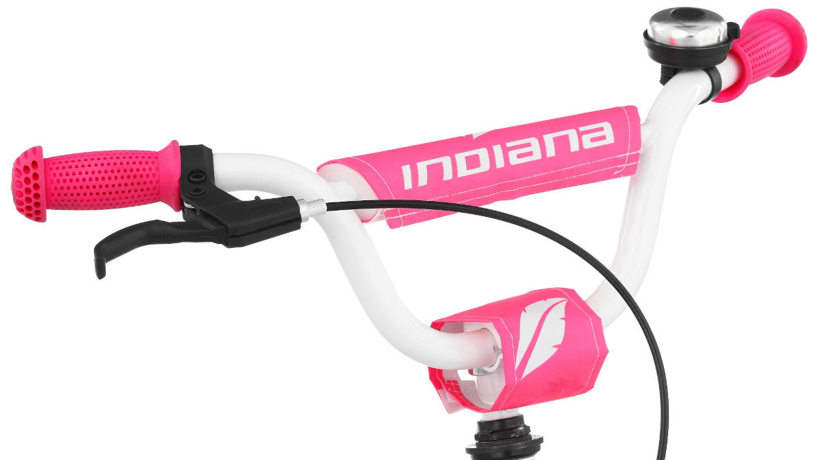 Rower dziecięcy INDIANA Rock Girl kierownica uchwyty