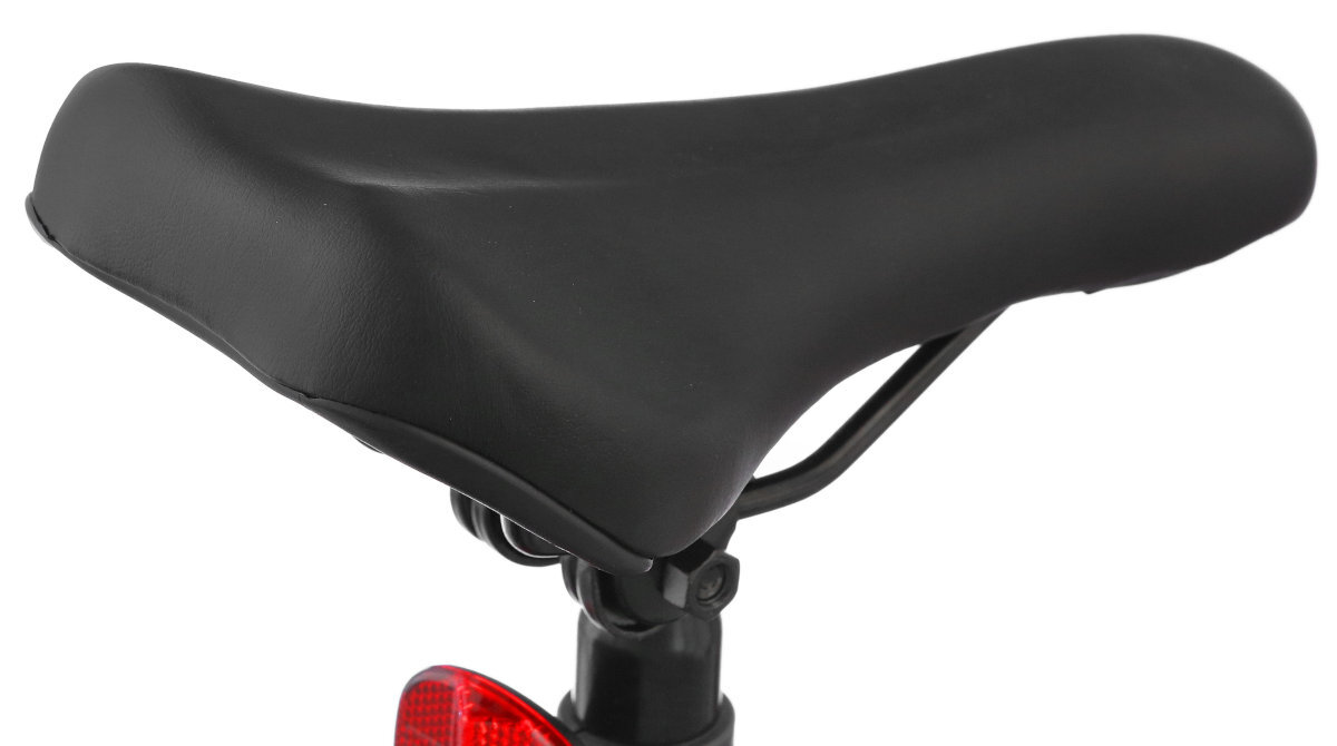 Rower górski <b>MTB INDIANA X-Rock 3.6</b> M17 26 cali męski Czarno-czerwony siodelko podpora