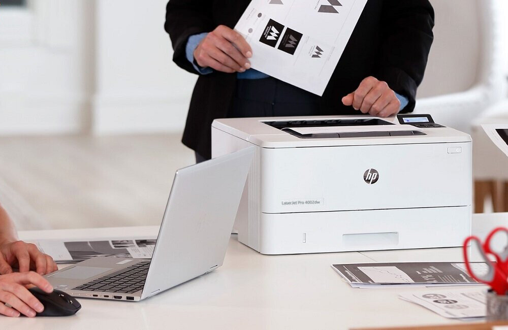 Drukarka HP LaserJet Pro 4002DW druk dwustronny funkcje