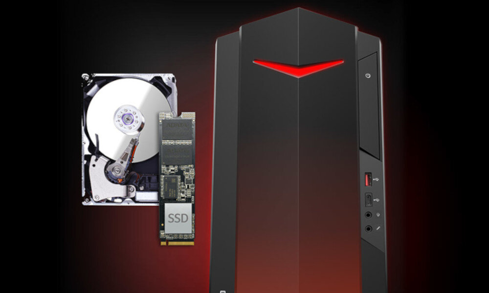 Komputer ACER Nitro 50 N50-640 dysk SSD działanie