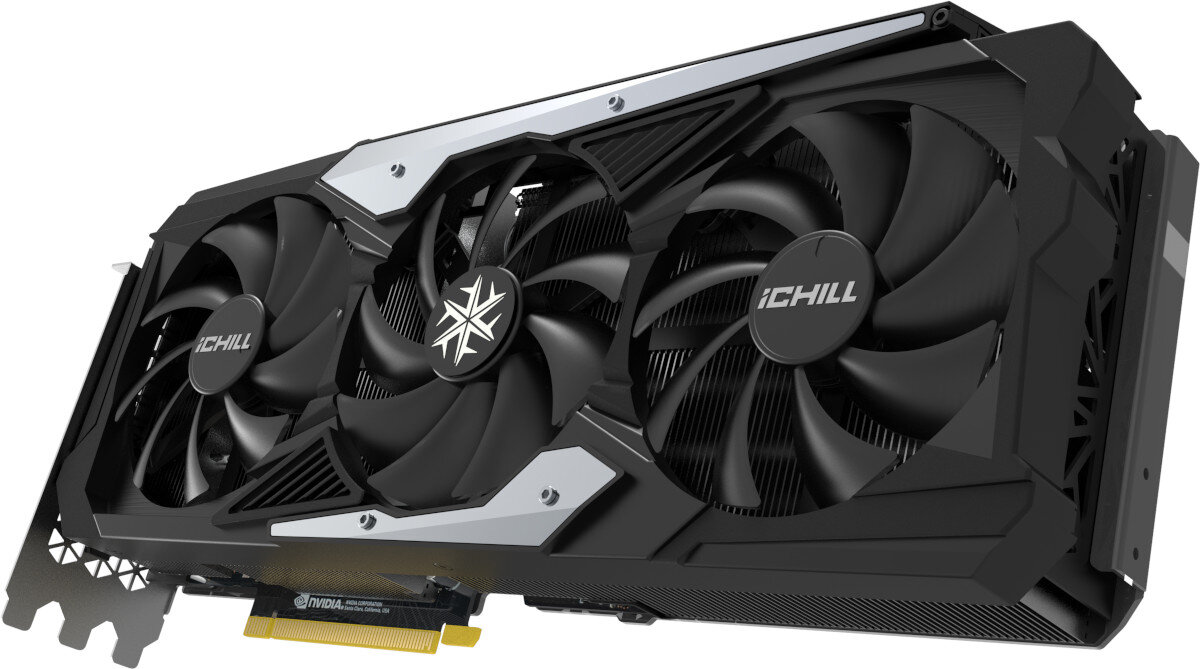 Karta graficzna INNO3D GeForce RTX 4080 iChill X3 16GB szybkie zlacze PCIe 4.0 x 16