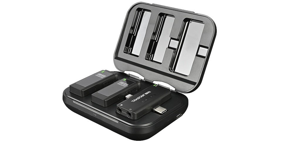 Mikrofon TAKSTAR bezprzewodowy wysoka jakość Apple MFi kompatybilność redukcja szumów