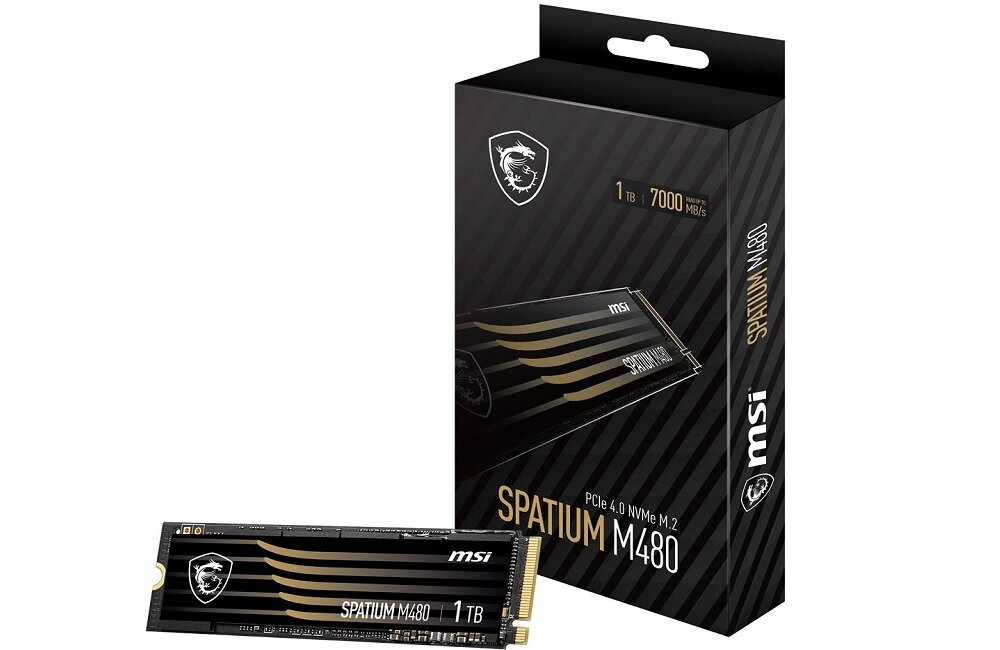 Dysk MSI Spatium M480 Błędy usuwane na bieżąco