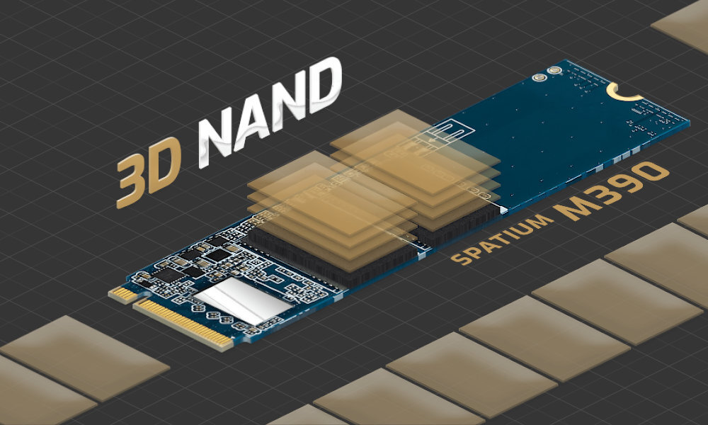 MSI Spatium M390 500GB SSD 3nad