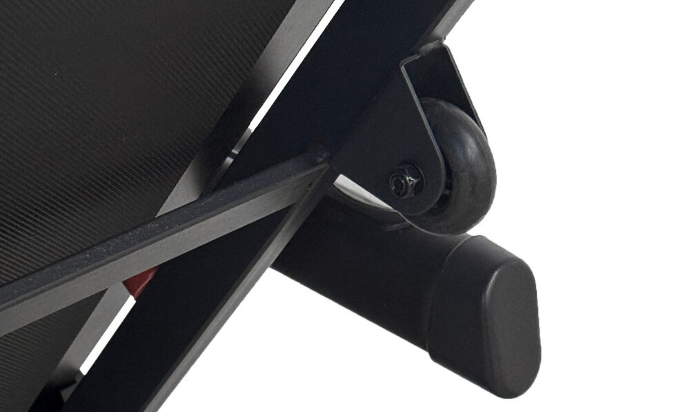 Bieżnia elektryczna HERTZ FITNESS Luna uchwyt na bidon rolki transportowe