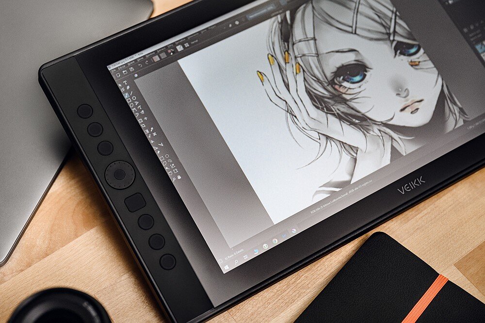 Tablet graficzny VEIKK VK1560 ekran