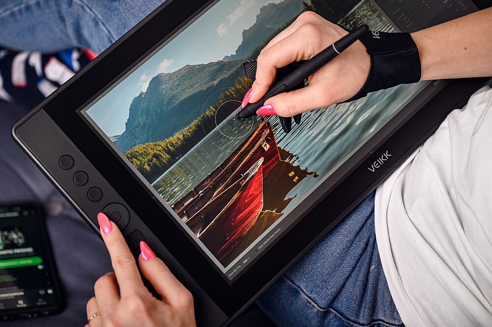 Tablet graficzny VEIKK VK1560 przyciski