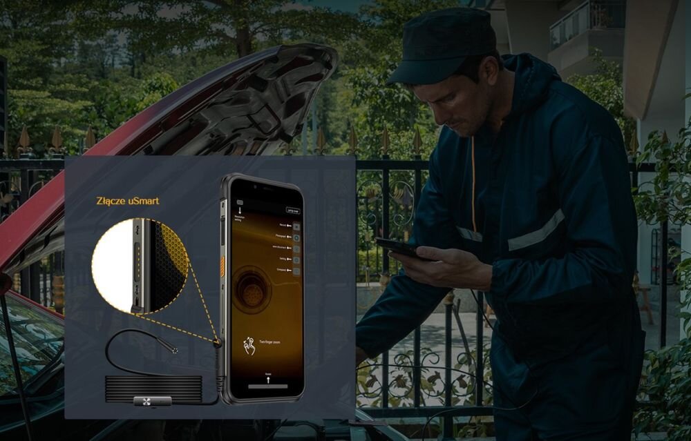 Smartfon ULEFONE Power Armor 16 Pro ekran bateria aparat procesor ram pamięć pojemność rozdzielczość zdjęcia filmy opis dane cechy blokady system łączność wifi bluetooth obudowa szkło odporność porty muzyka transfer sieć przekątna matryca waga czujniki oled amoled ips