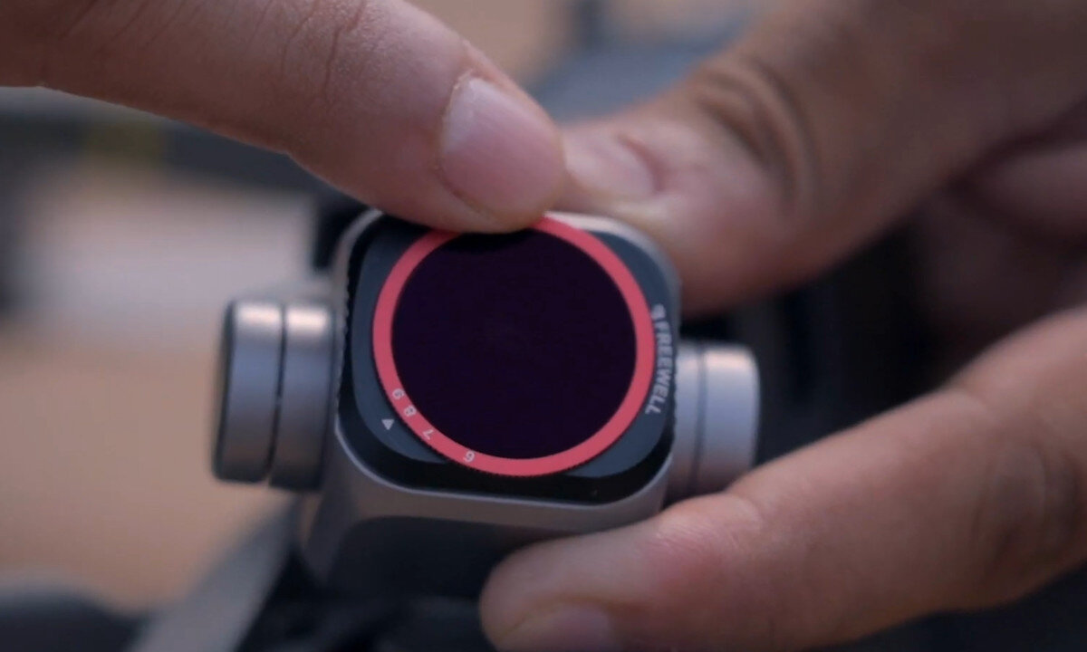Zestaw filtrów FREEWELL Variable do DJI Mavic 3 wytrzymalość materiały montaż