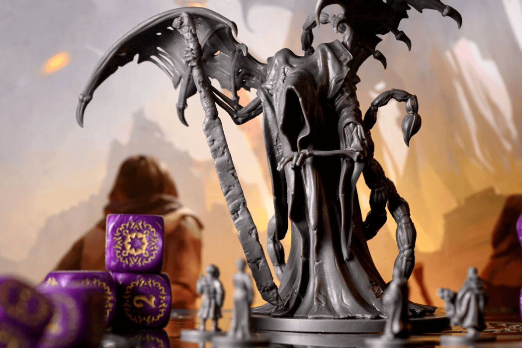 Gra planszowa LUCKY DUCK GAMES Destinies fabuła ScanandPlay moc cel przeznaczenie wybory moralność tryby scenariusze