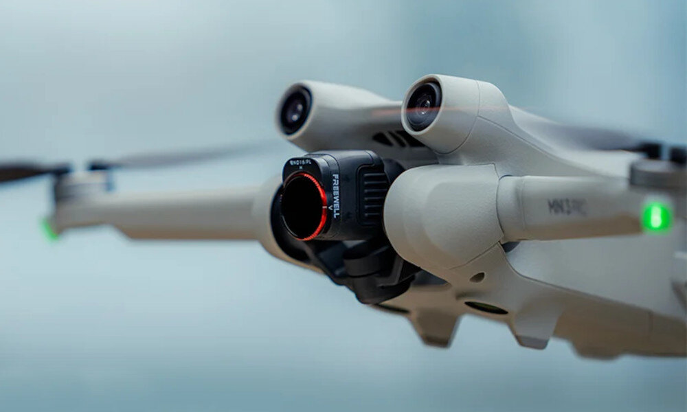 Zestaw filtrów FREEWELL do FW-MN3-BRG DJI Mini 3 montaż instalacja mocowanie