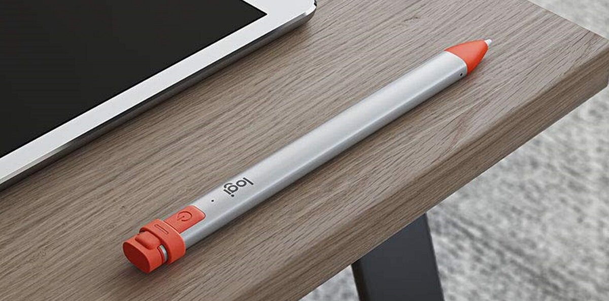 Rysik LOGITECH Crayon 914-000074 Srebrny długopis możliwości precyzja czas reakcji wymiary ergonomia konstrukcja rysowanie projekt
