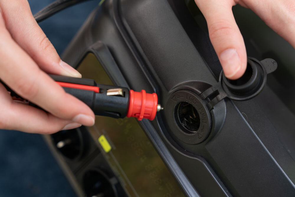 Stacja zasilania XLINE XPS600 ładowanie czas ładowania