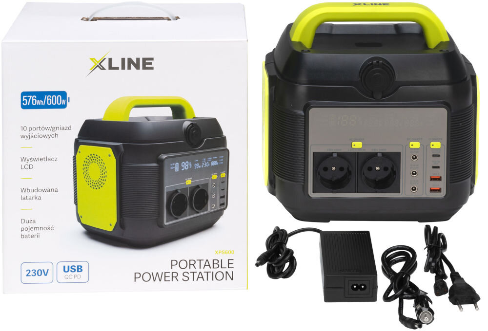 Stacja zasilania XLINE XPS600 elementy zestaw