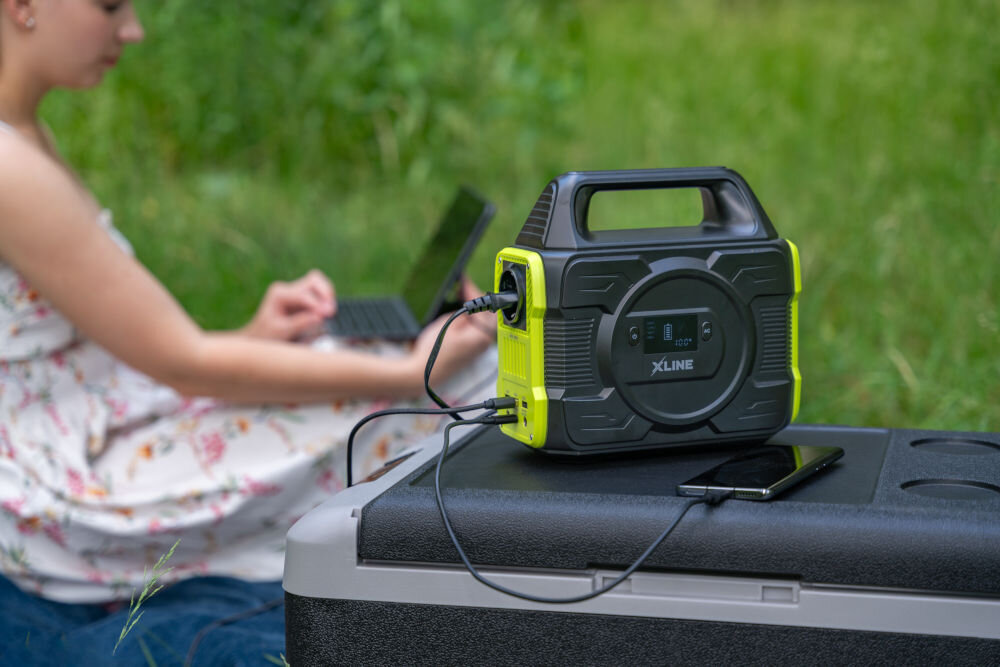 Stacja zasilania XLINE XPS300 ładowanie czas ładowania