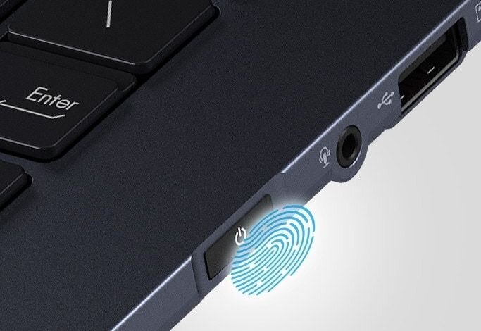 Laptop ASUS ExpertBook B5402CBA - Czytnik linii papilarnych