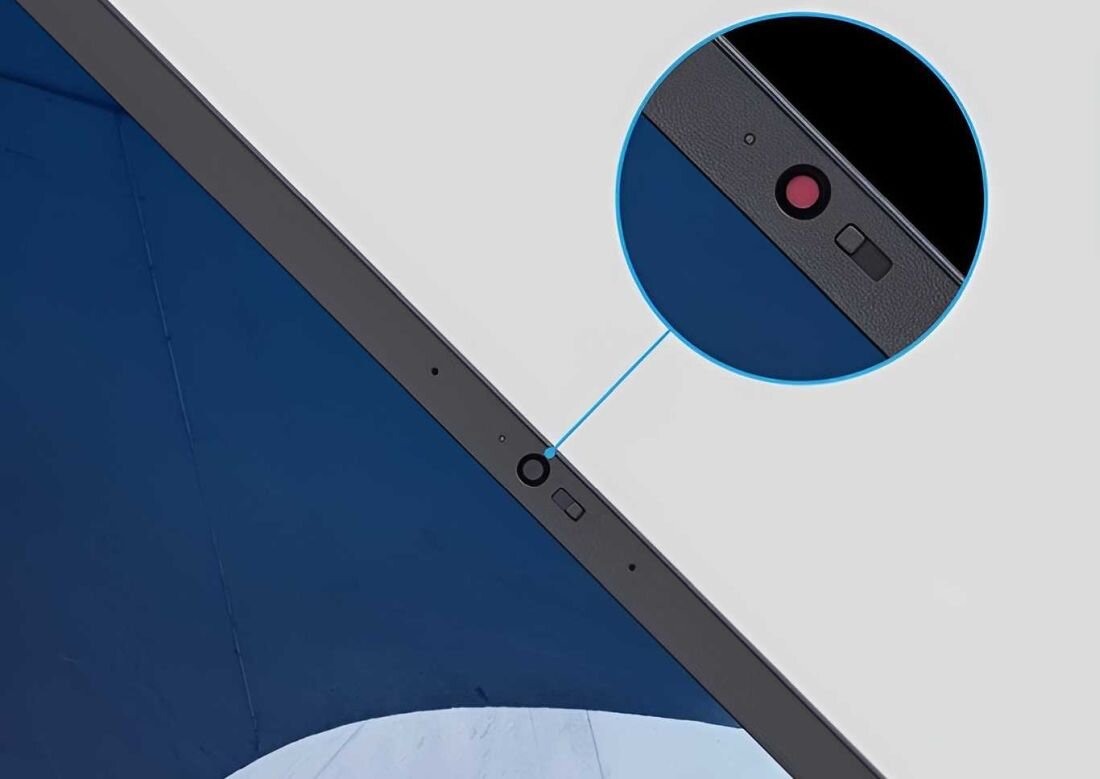 Laptop ASUS ExpertBook B5402CBA - Osłona kamery internetowej