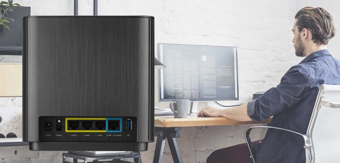 Router ASUS ZenWiFi XT9 - WAN