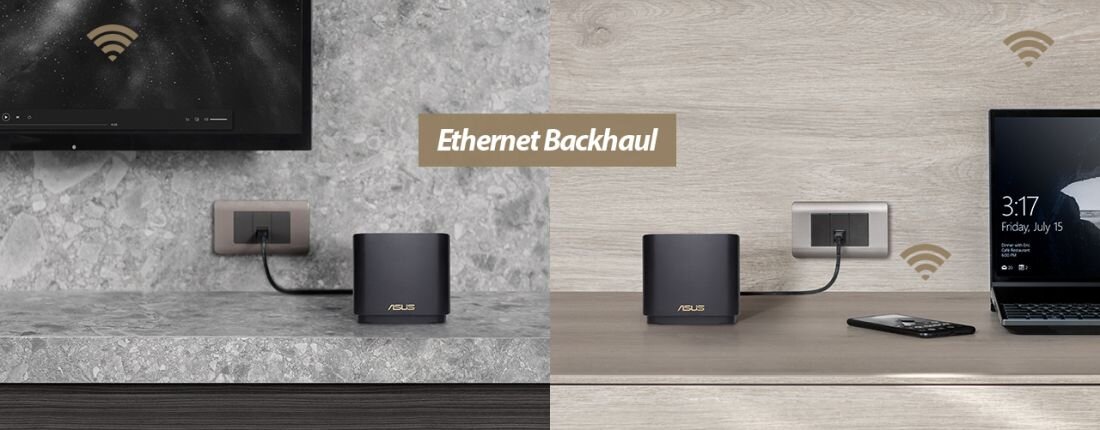 Router ASUS ZenWiFi XD5 - Ethernet