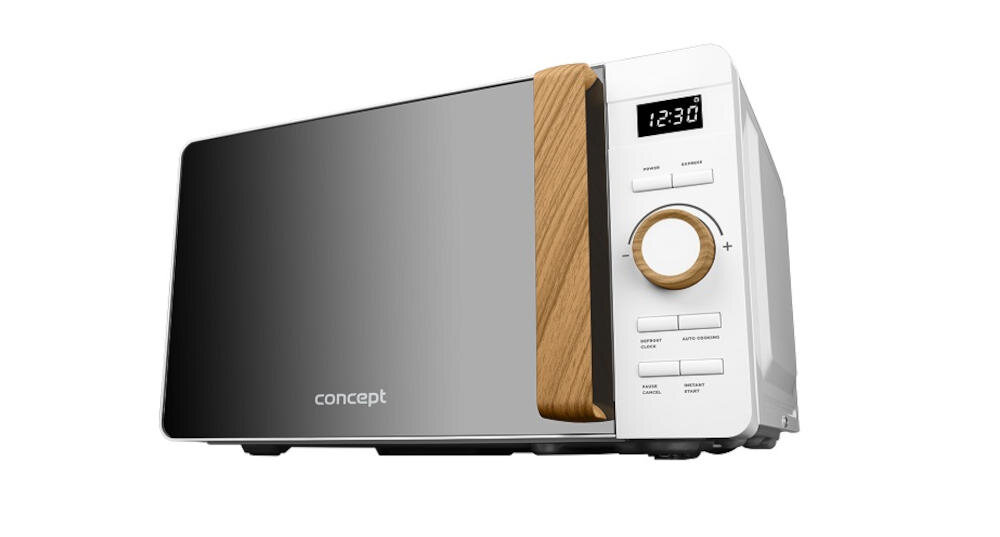 CONCEPT MT4420WH kuchenka nowoczesny design lustrzane szkło drzwi drewno nowoczesna tradycyjna kuchnia