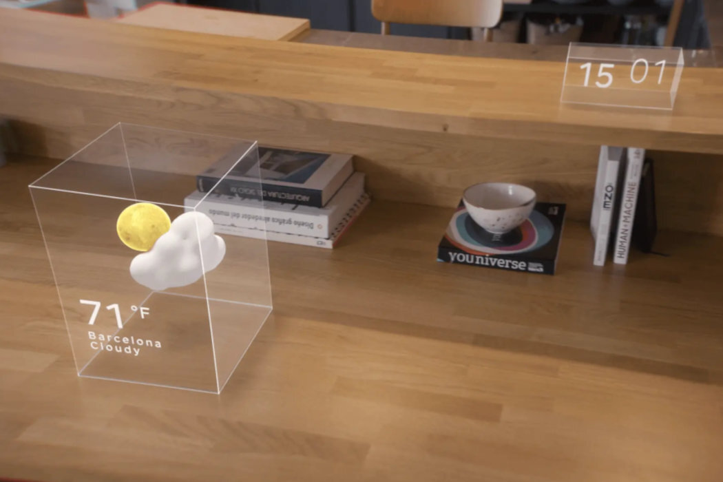 Gogle VR PICO 4 pogoda zegar aplikacja prostota