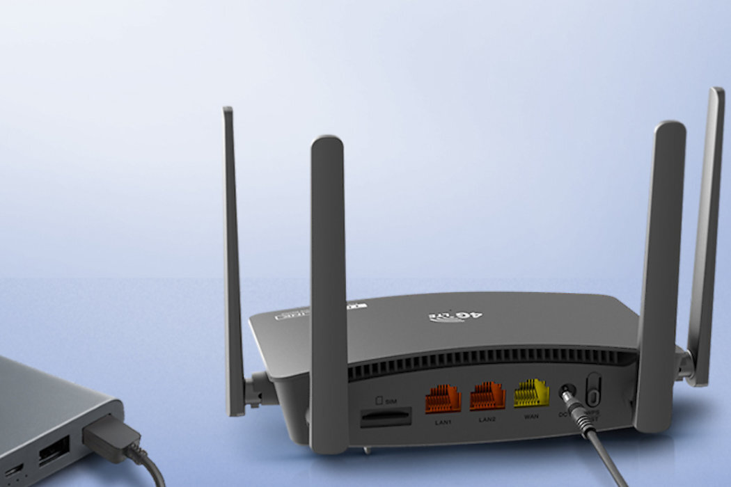 Router TOTOLINK LR350 zasilanie USB-A-DC