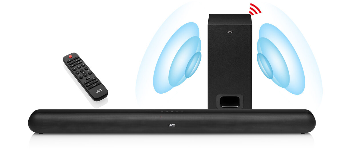 Soundbar JVC TH-E631B Czarny subwoofer bass reflex