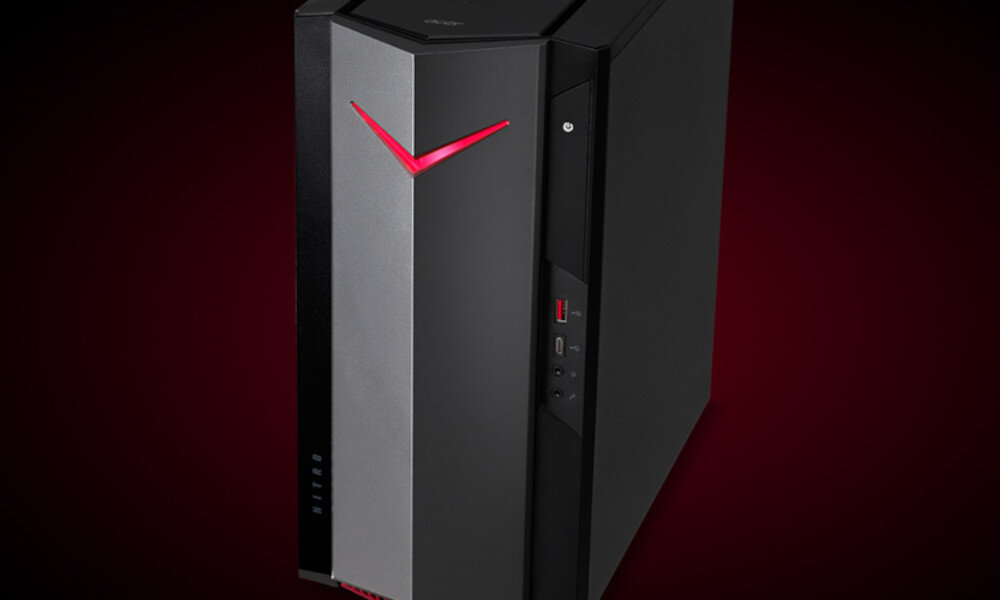 Komputer ACER Nitro N50-640 podświetlenie LED nowoczesny wygląd
