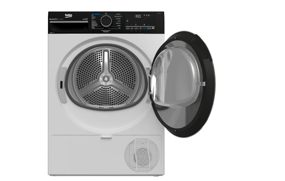 BEKO B5T68247WBPB suszarka pranie rodzina ubrania odzież
