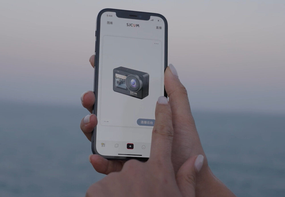 Kamera sportowa SJCAM A50 Body Cam łączność Wi-Fi karta pamięci pamięć pojemność aplikacja