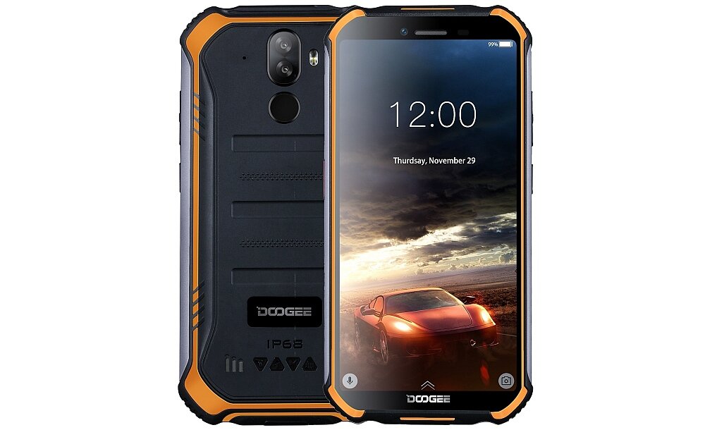 Smartfon DOOGEE S40 muzyka ekran bateria aparat wydajność pojemność zdjęcia procesor ram pamięć obudowa wyświetlacz rozdzielczość ładowanie zalety cechy