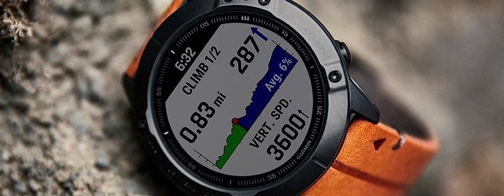 Zegarek sportowy GARMIN Fenix 6 nawodnienie