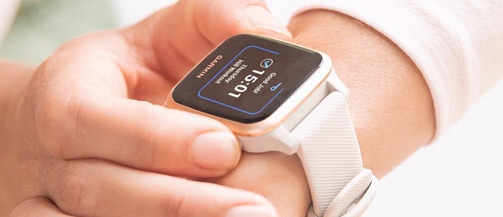 Zegarek sportowy GARMIN Venu Sq sen spanie monitor oddychanie oddech stres 