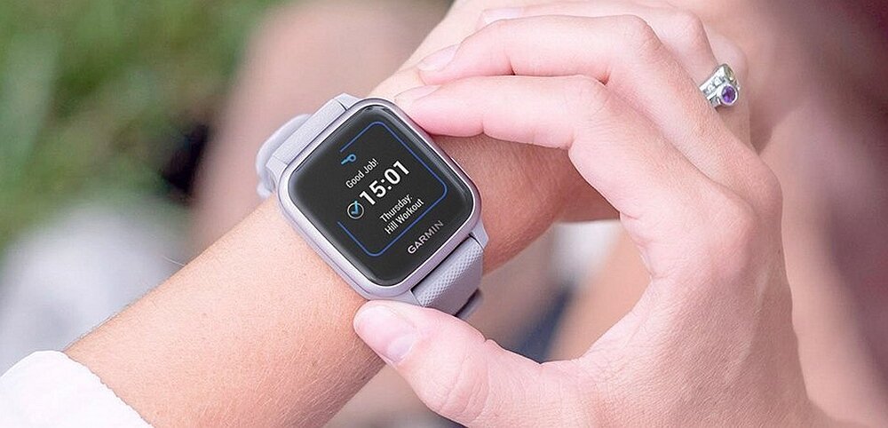 Zegarek sportowy GARMIN Venu Sq trening ćwiczenia sport 