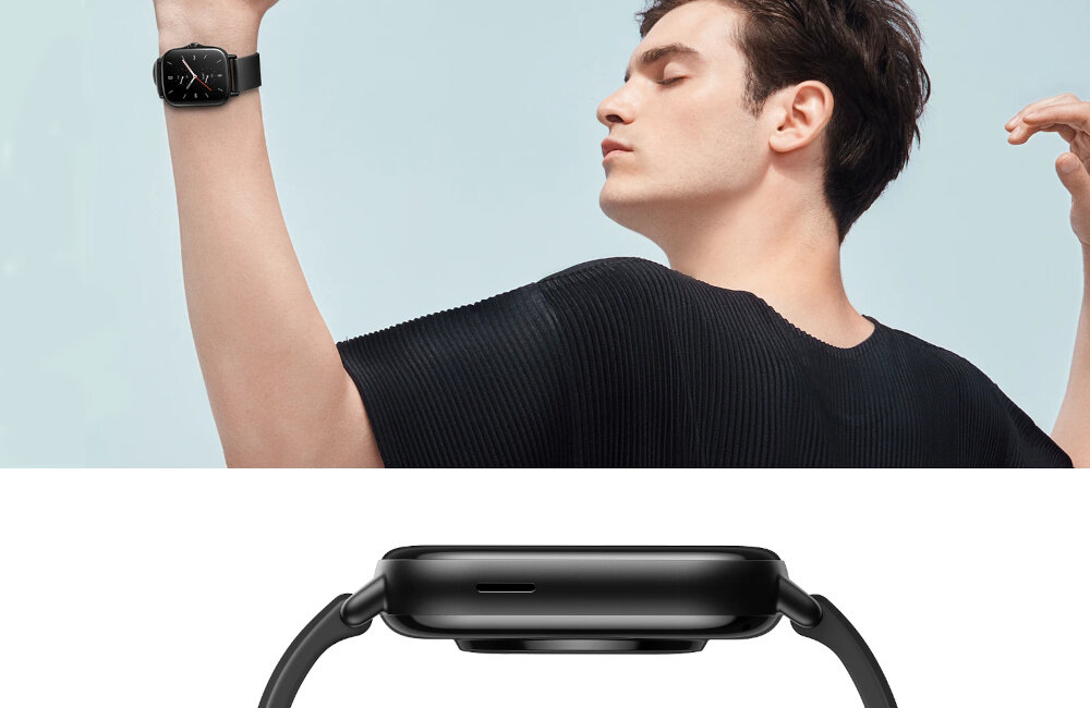 Smartwatch AMAZFIT GTS 2 budzik powiadomienia